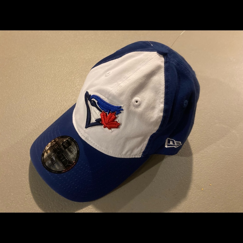 NWT XS Toronto Blue Jays 49Forty New Era White Panel Baseball MLB Adult Hat